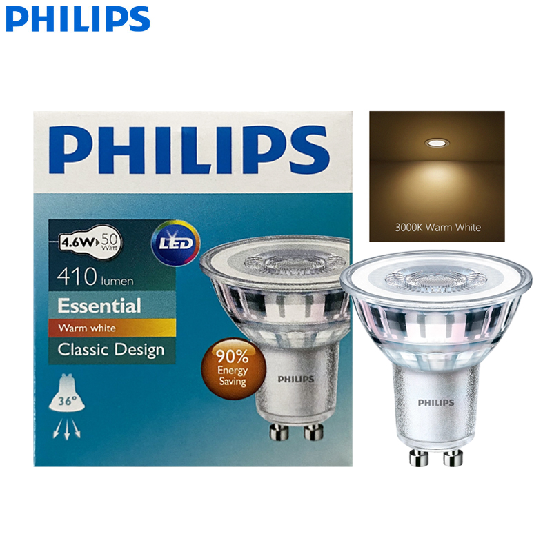 Philips Bulb Led Classic - Lámpara LED Philips GU10 PAR16, modelo