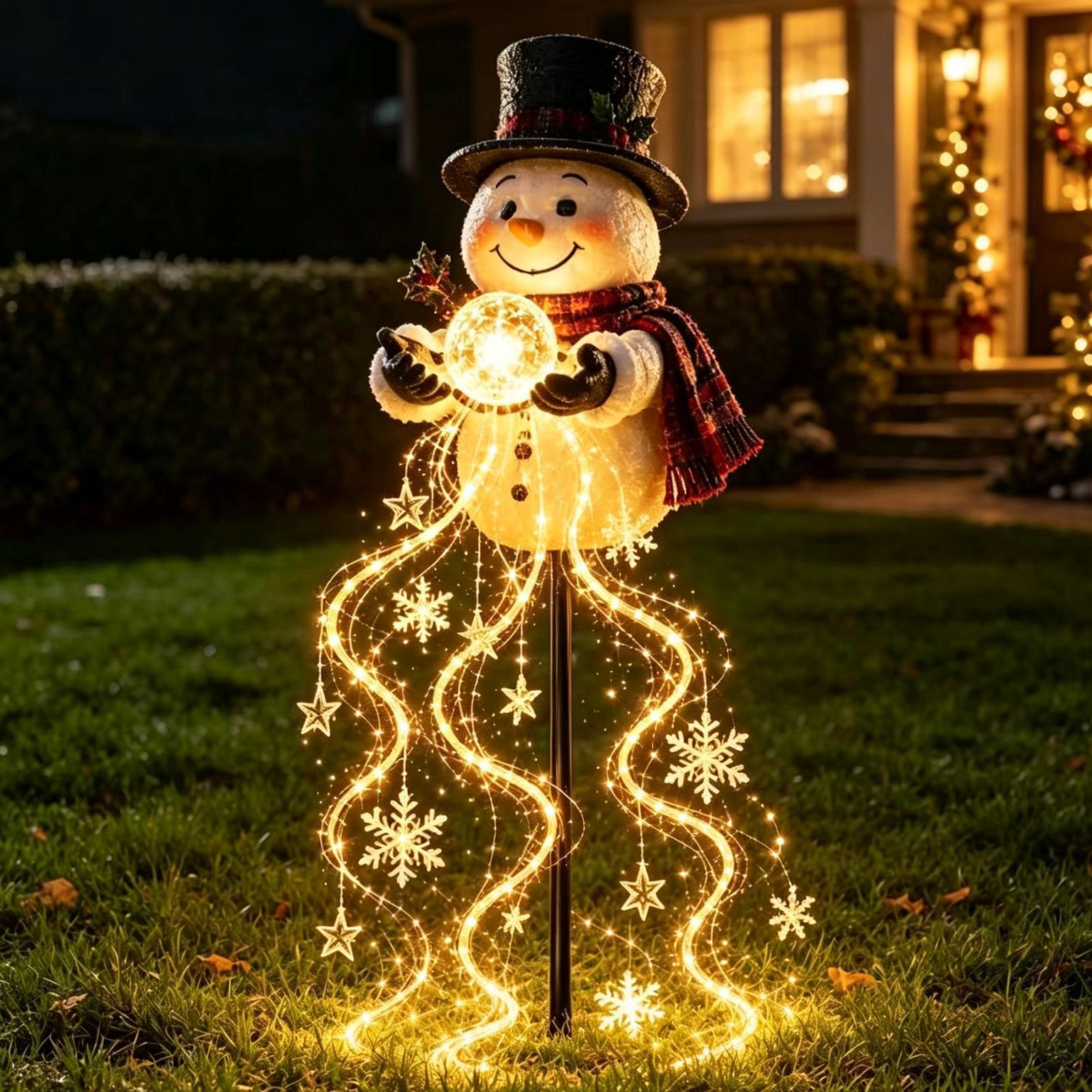 Lighting Christmas Decor - Luces navideñas para caminos, 60 cm,