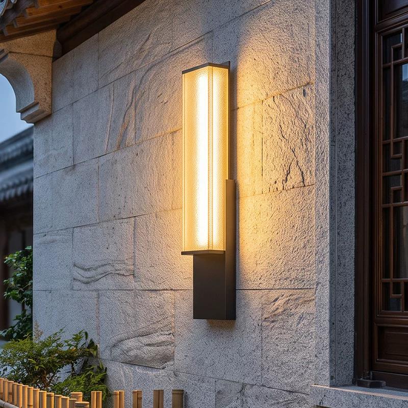 Decor Lighting Cy - Lámpara de pared para exteriores, lámpara
