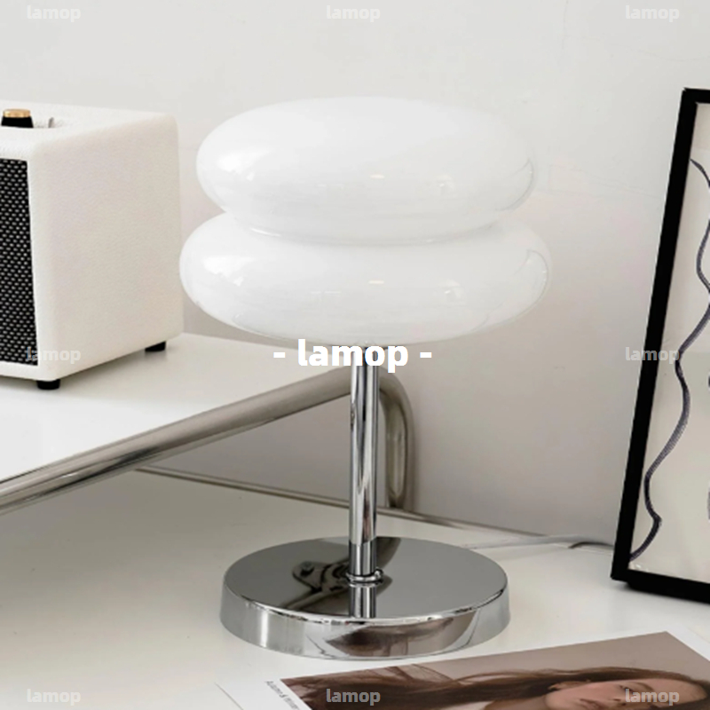 Lámpara de Mesa Bauhaus Cream- - Lighting Decor Bedroom reseña y precio
