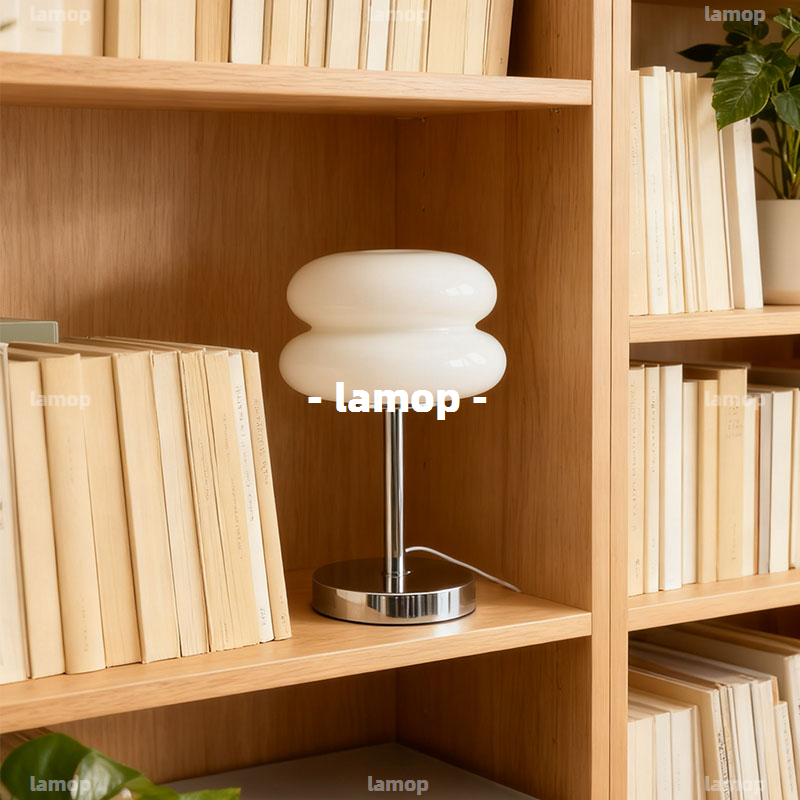 Lámpara de Mesa Bauhaus Cream- - Lighting Decor Bedroom reseña y precio