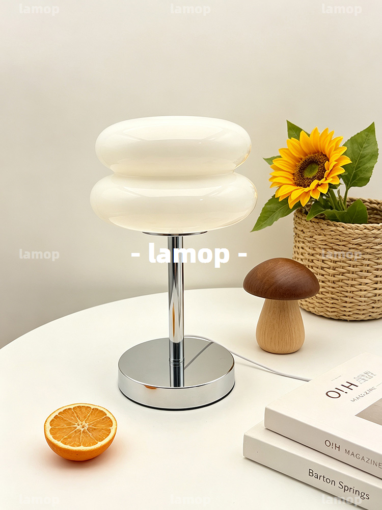 Lámpara de Mesa Bauhaus Cream- - Lighting Decor Bedroom reseña y precio