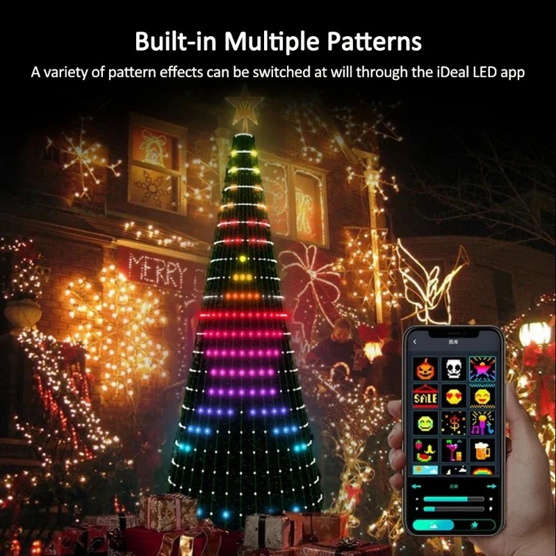 Luz Inteligente RGB para la Pu - Lighting Christmas Decor reseña y precio