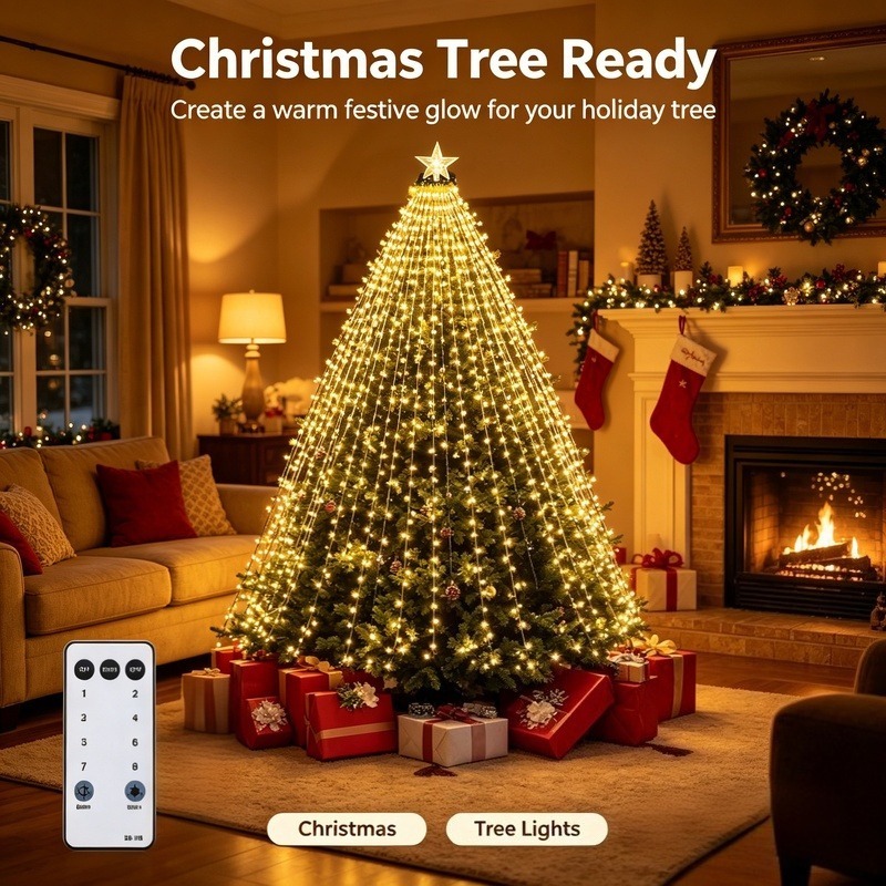 Guirnalda de Luces LED USB, Lu - Lighting Christmas Decor reseña y precio