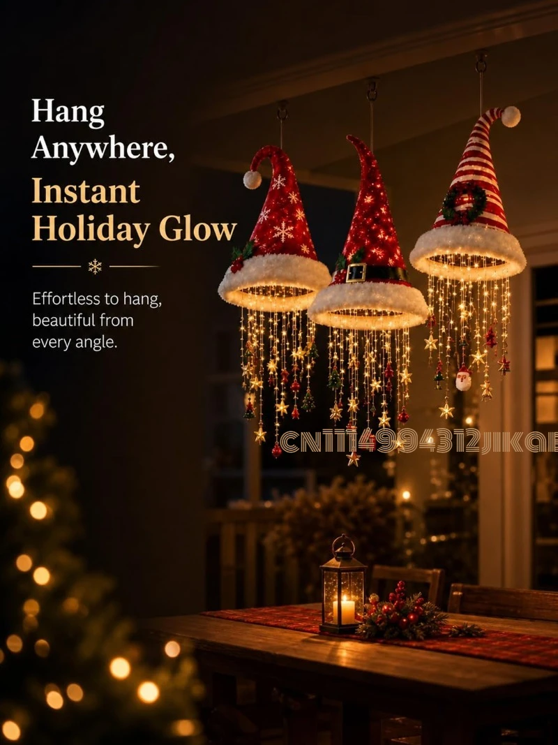 Lámpara colgante con forma de  - Lighting Christmas Decor reseña y precio