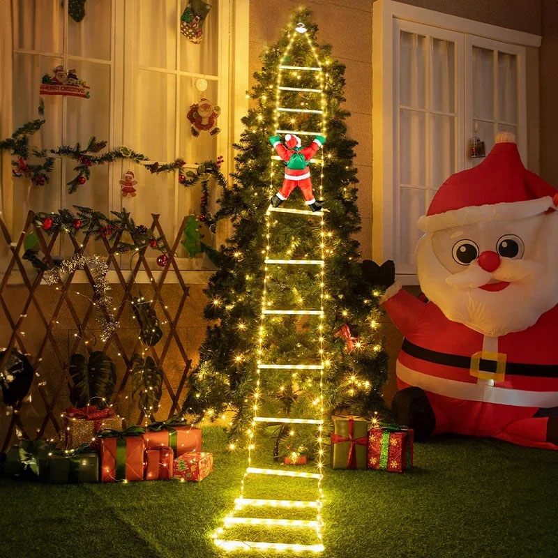 Luces LED de Navidad, Cadena d - Lighting Christmas Decor reseña y precio