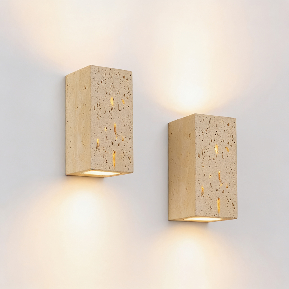Lámpara de Pared de Piedra Ama - Decor Lighting Cy reseña y precio
