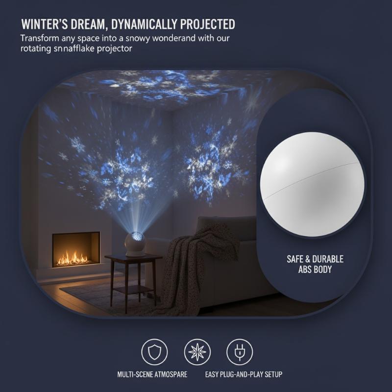 Proyector de luces ambientales - Lighting Christmas Decor reseña y precio