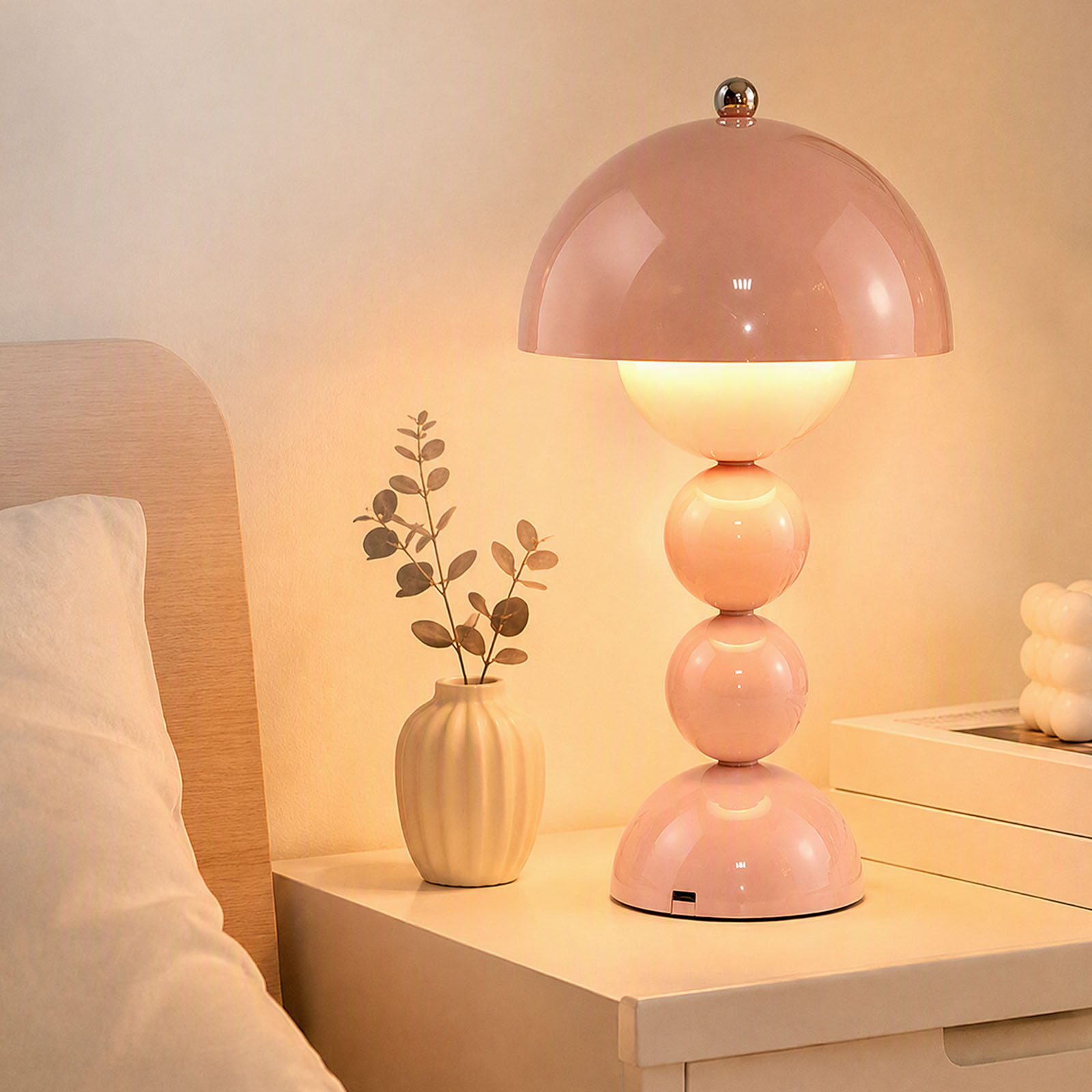 Lámpara de mesa vintage con fo - Decor Lighting Lamps reseña y precio